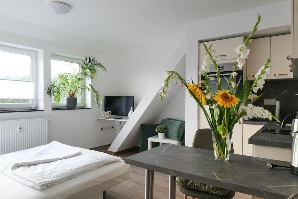 Wunderschoene Ferienwohnung Mit Balkon In Aue Aue  Exterior foto